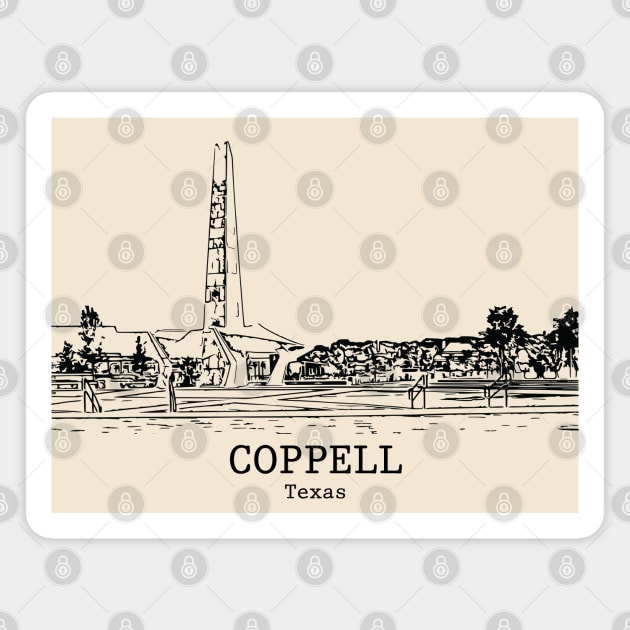 Coppell - Texas Magnet by Lakeric
